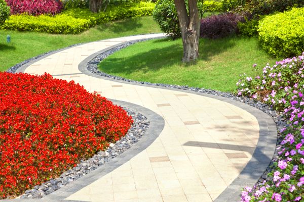 Garden Walkway Installation in Riverview