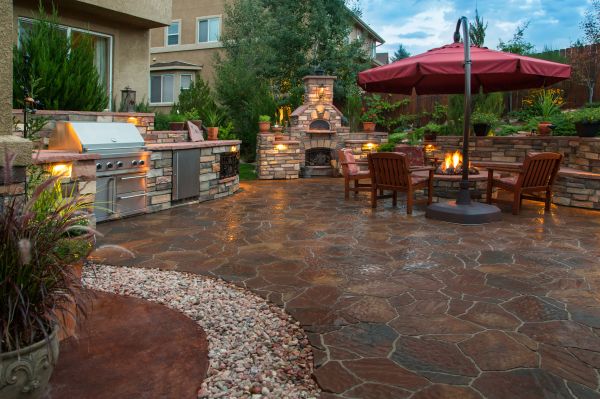 Stone Patio Construction in Riverview
