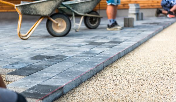 Paver Driveway Repair in Riverview